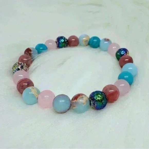 Boho Style Colorful Beaded Bracelet - Picture 1 of 6